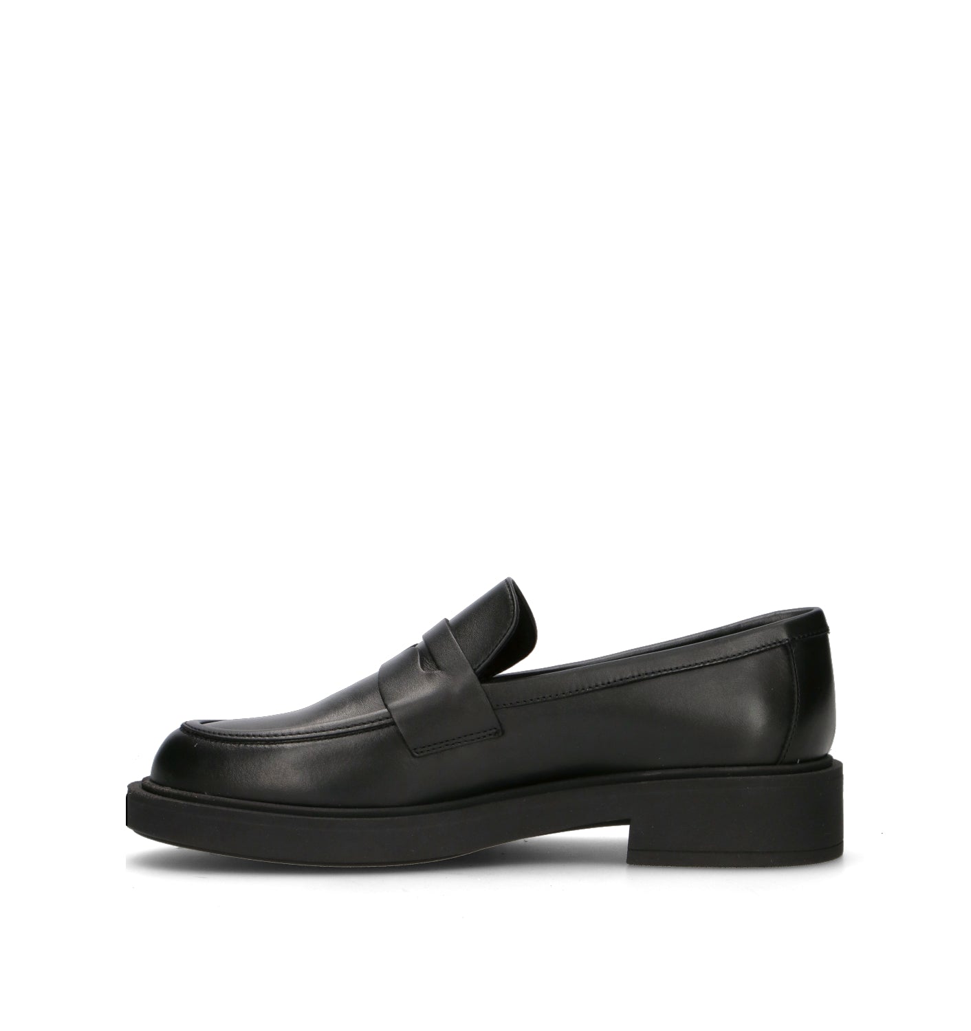 FRAU Mocassino donna nero in pelle