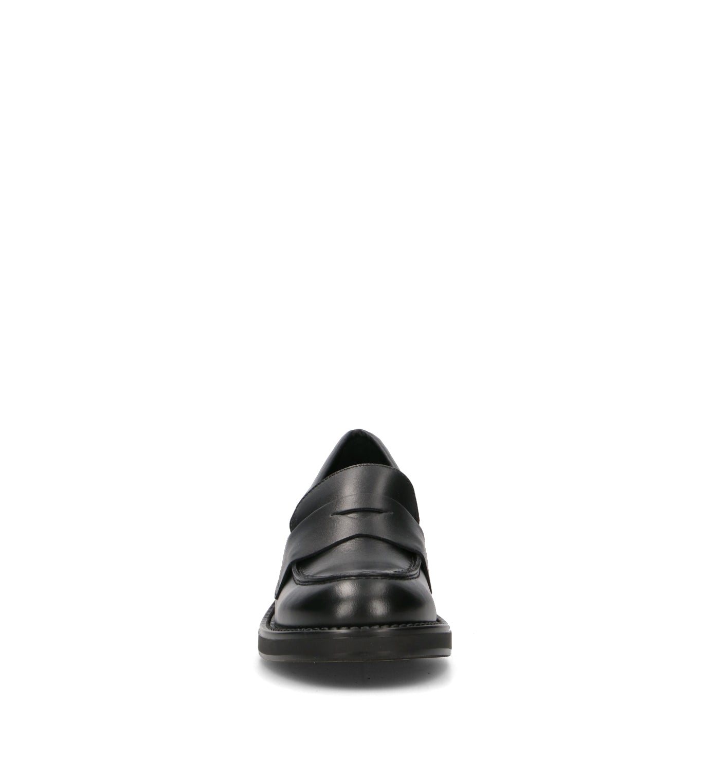 FRAU Mocassino donna nero in pelle