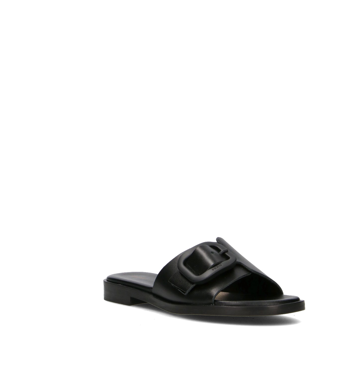 FRAU Ciabatta donna nera in pelle