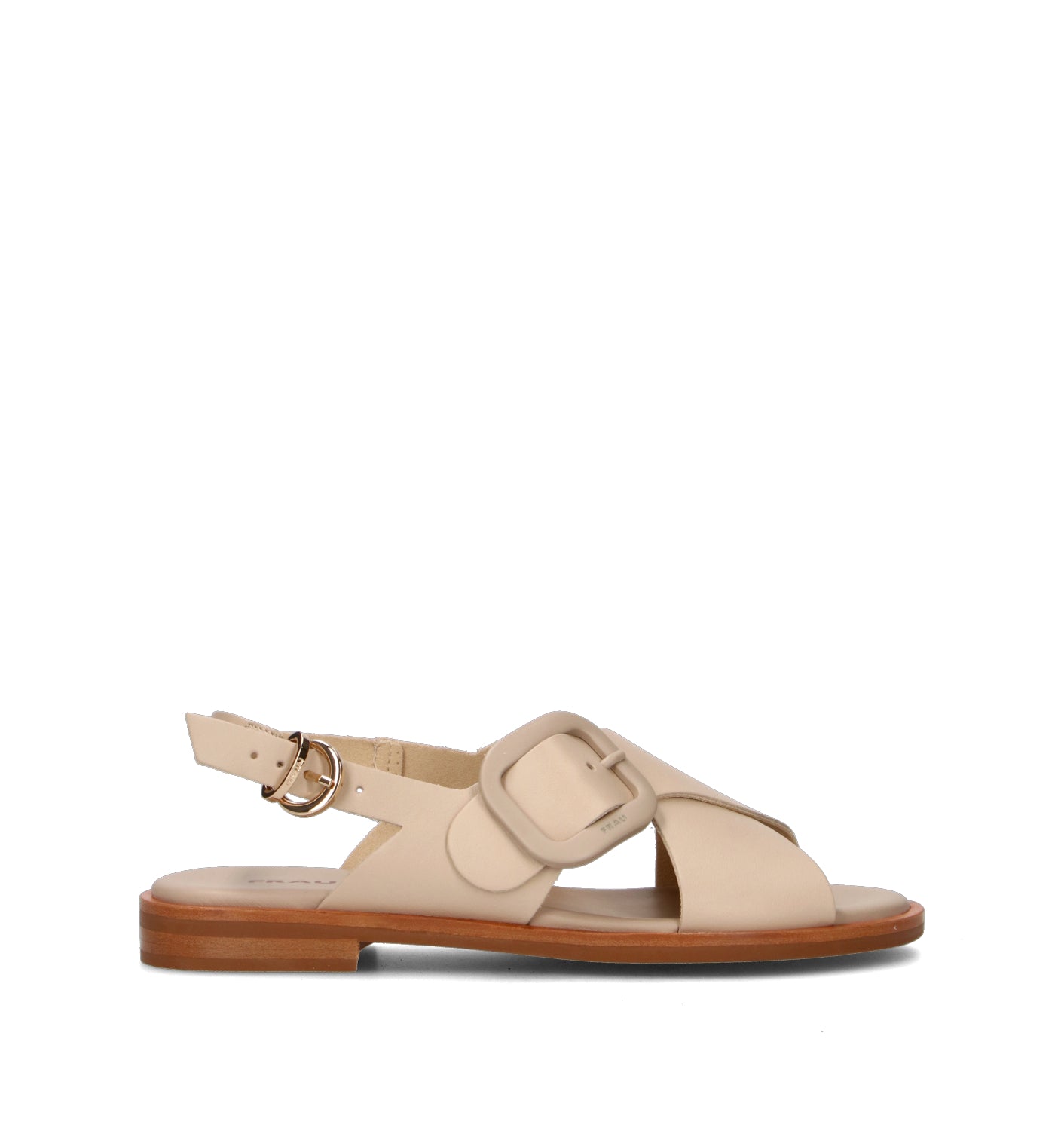 FRAU Sandalo donna beige in pelle