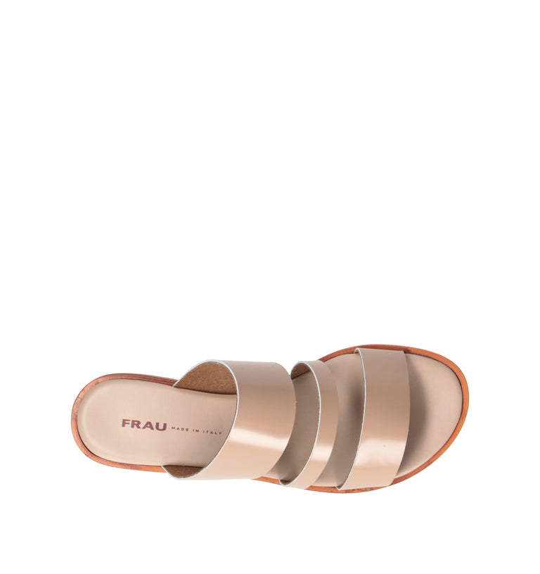 FRAU Ciabatta donna nude in pelle