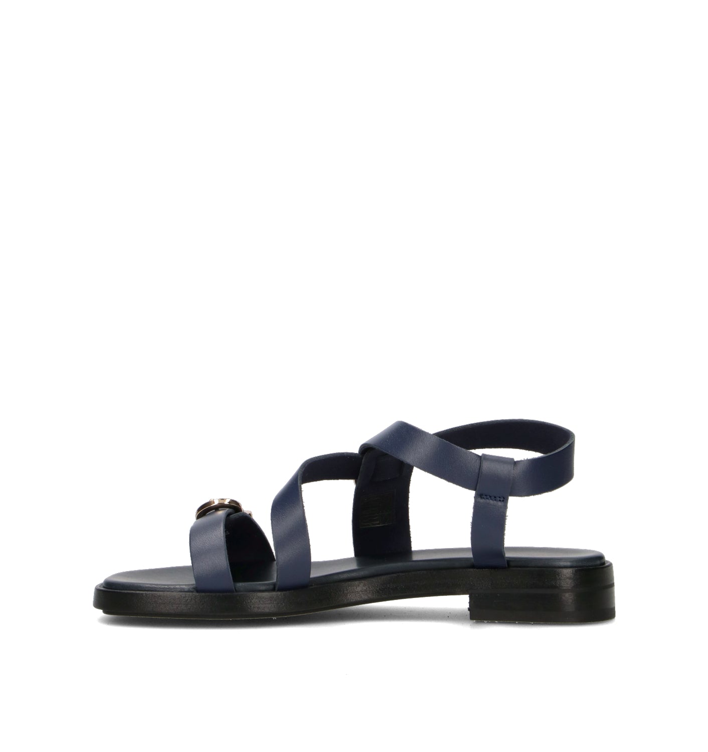 FRAU Sandalo donna blu in pelle