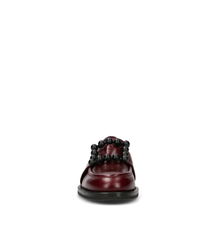 FRAU Mocassino donna bordeaux in pelle