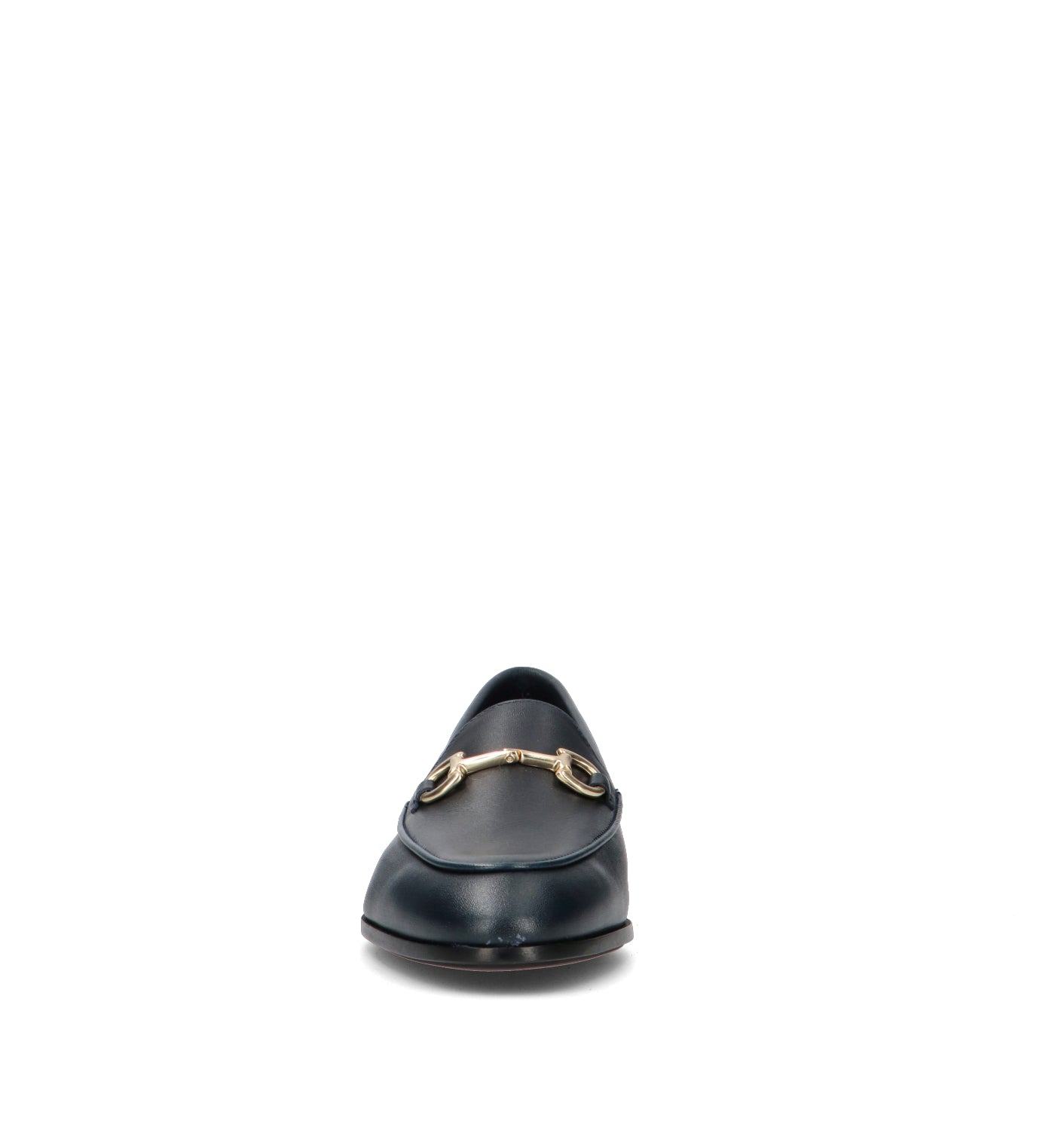 FRAU Mocassino donna blu in pelle