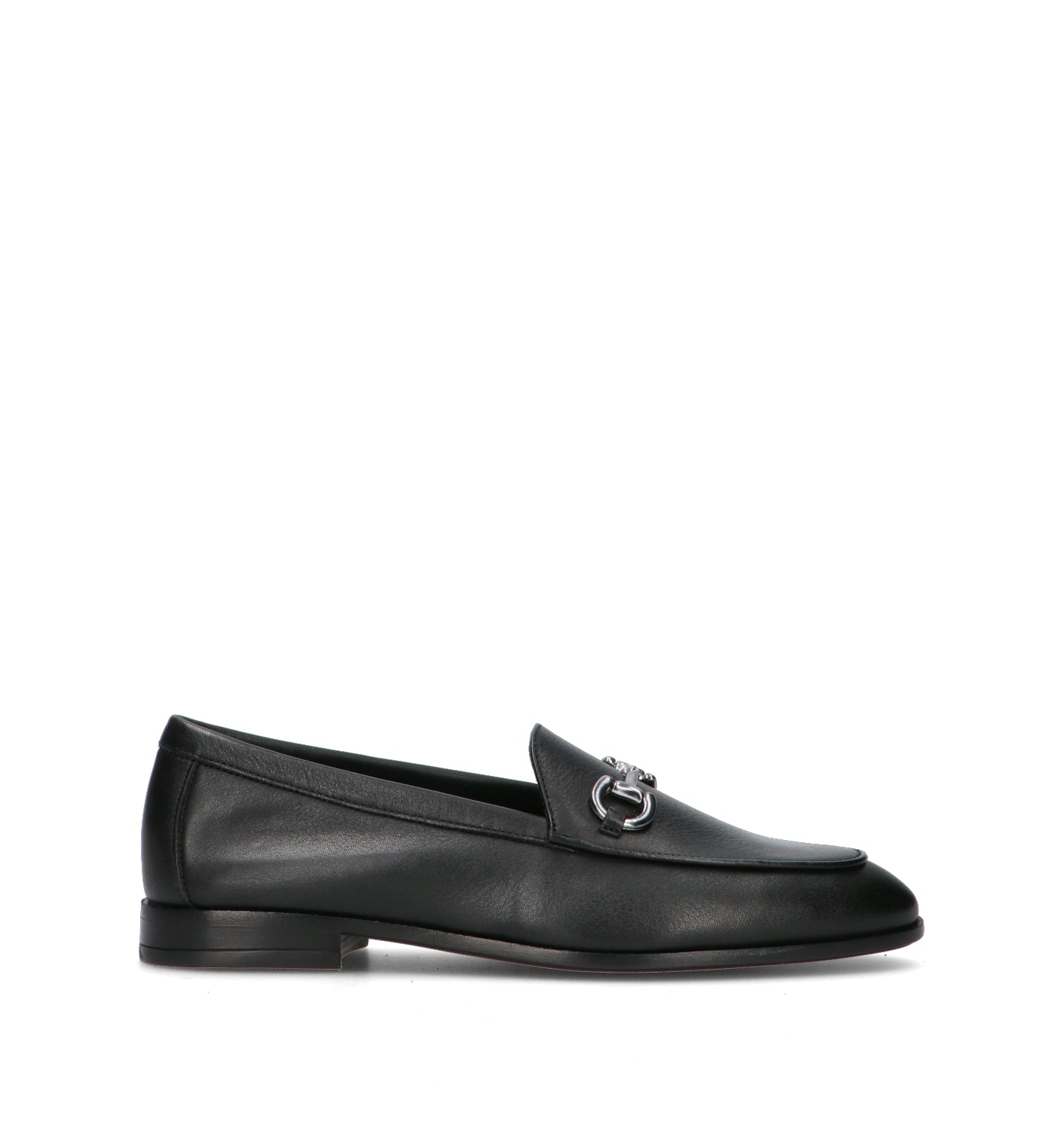 FRAU Mocassino donna nero in pelle