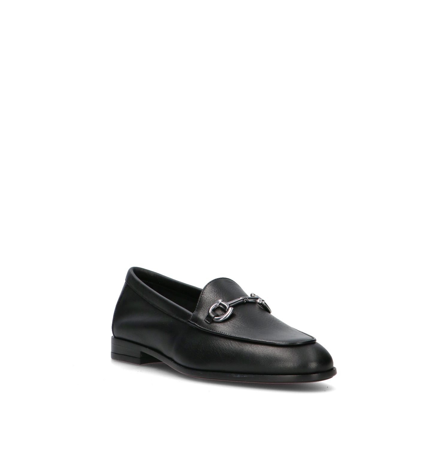 FRAU Mocassino donna nero in pelle
