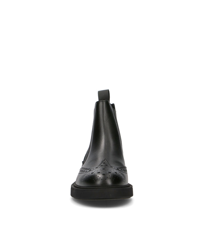 FRAU Beatles donna nero in pelle