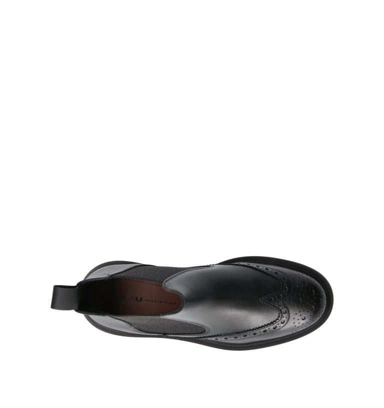 FRAU Beatles donna nero in pelle