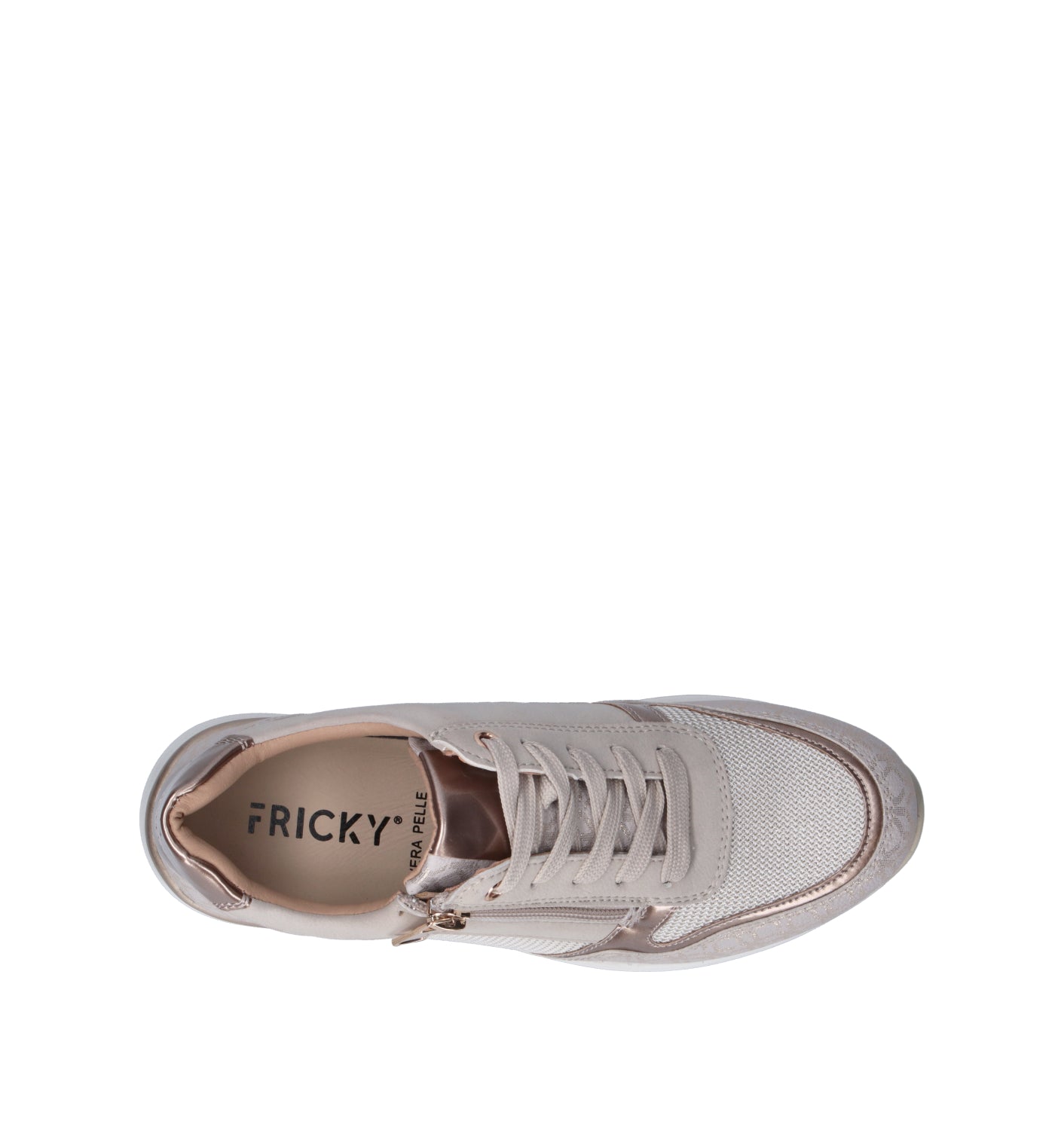 FRICKY Sneaker donna beige