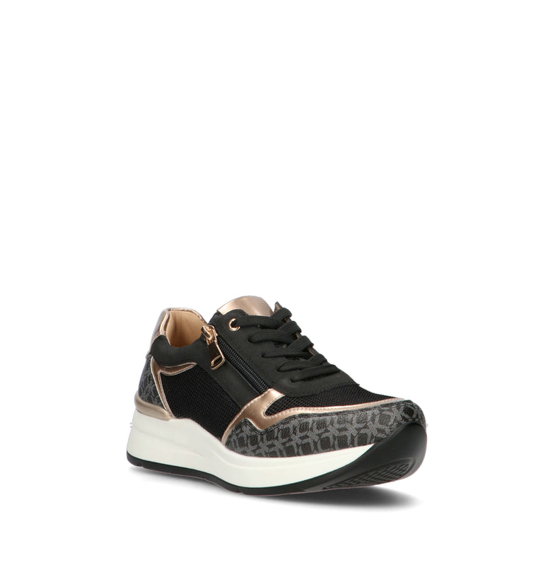 FRICKY Sneaker donna nera