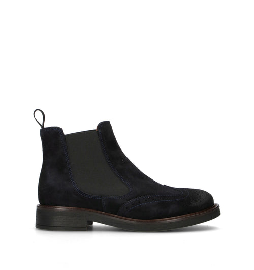 FRAU Beatles donna blu in suede