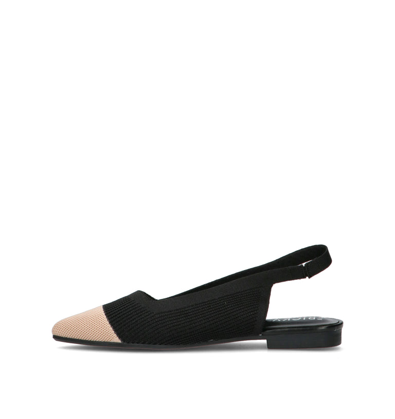 FRICKY Slingback donna nera
