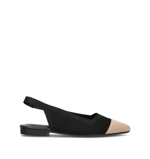 FRICKY Slingback donna nera