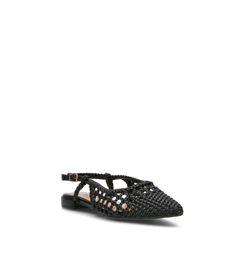 FRICKY Slingback donna nera