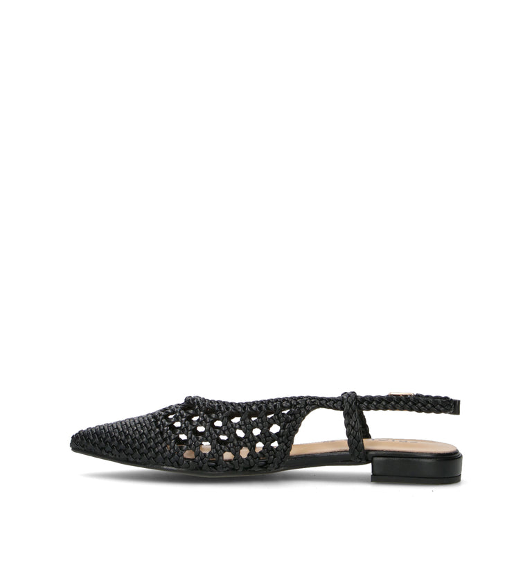 FRICKY Slingback donna nera