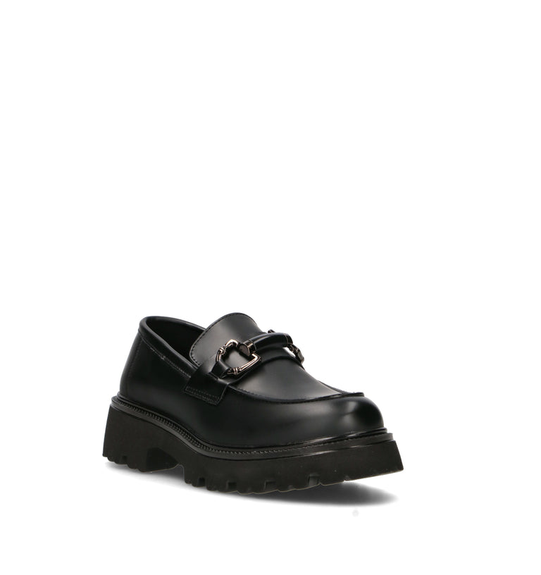 FRICKY Mocassino donna nero