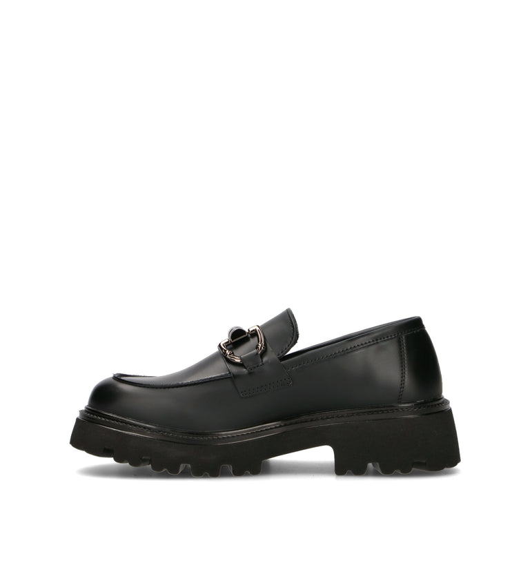 FRICKY Mocassino donna nero