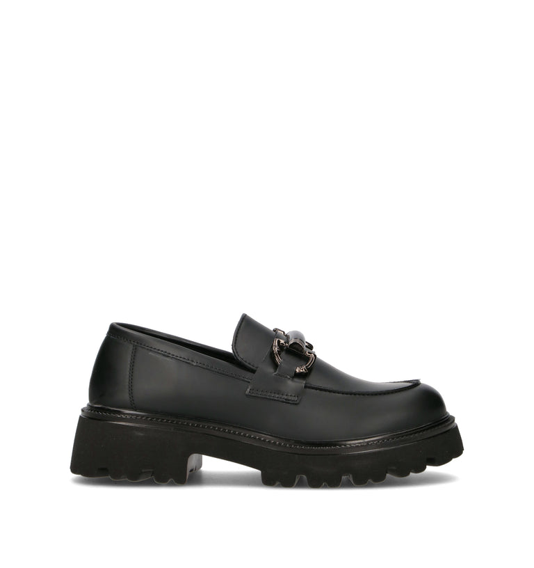 FRICKY Mocassino donna nero