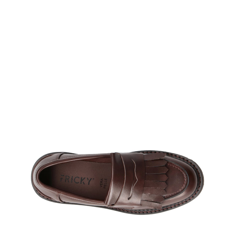 FRICKY Mocassino donna marrone