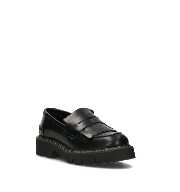 FRICKY Mocassino donna nero