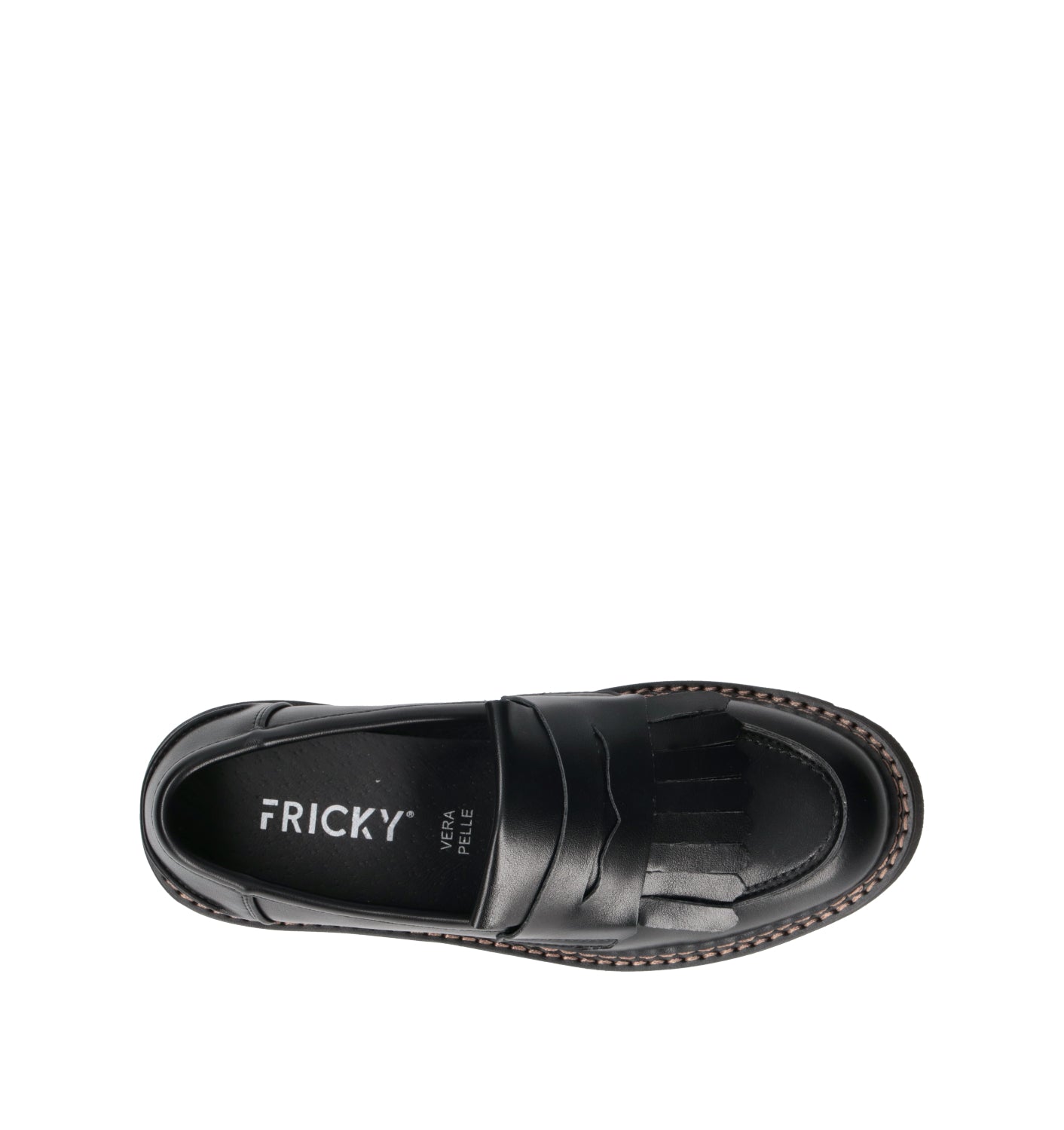 FRICKY Mocassino donna nero