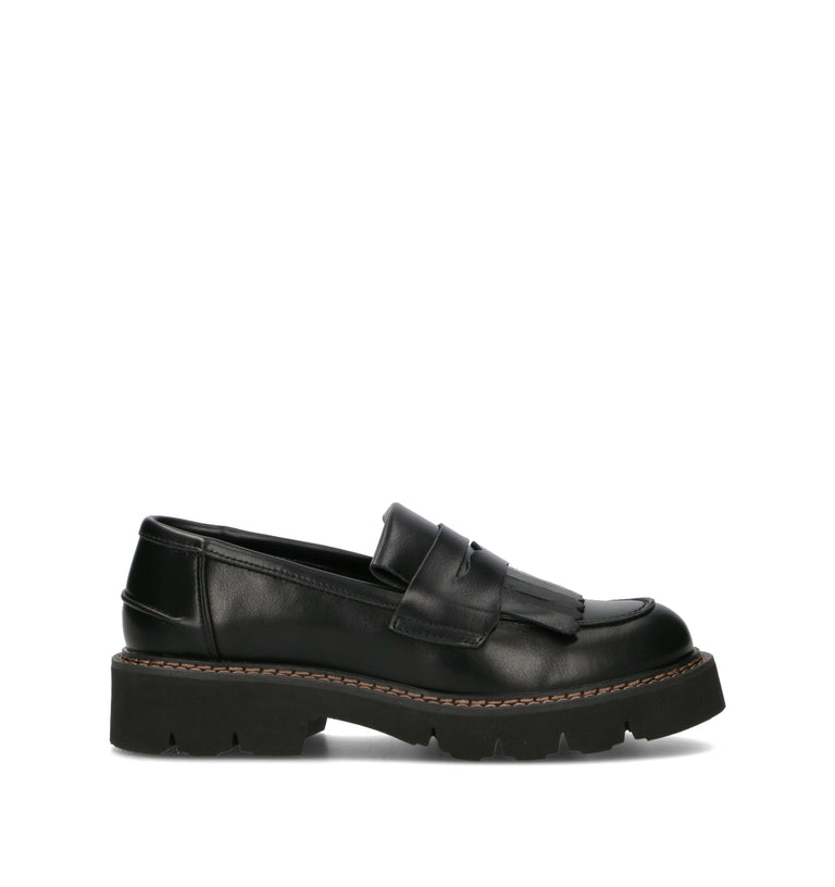 FRICKY Mocassino donna nero