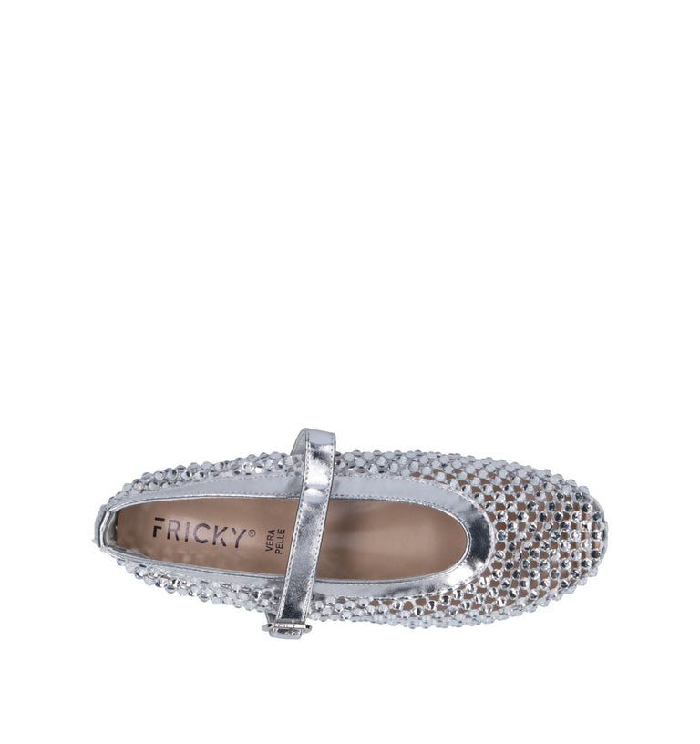 FRICKY Ballerina donna argento