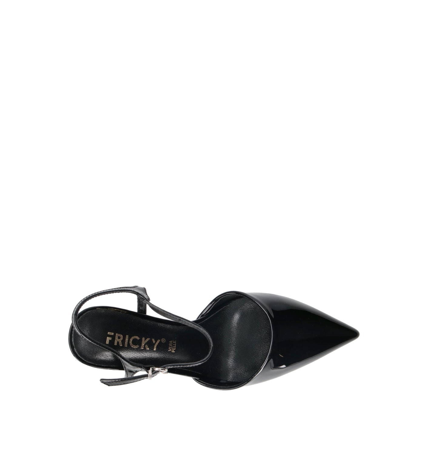 FRICKY Slingback donna nera