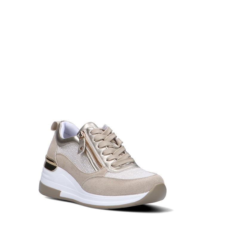 FRICKY Sneaker donna beige