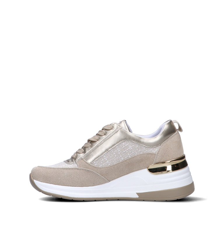 FRICKY Sneaker donna beige
