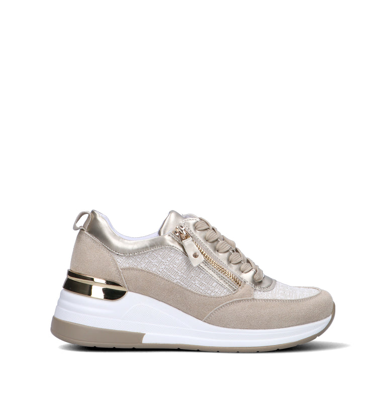 FRICKY Sneaker donna beige