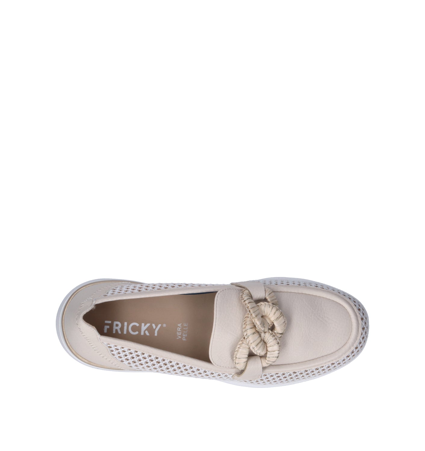 FRICKY Mocassino donna beige