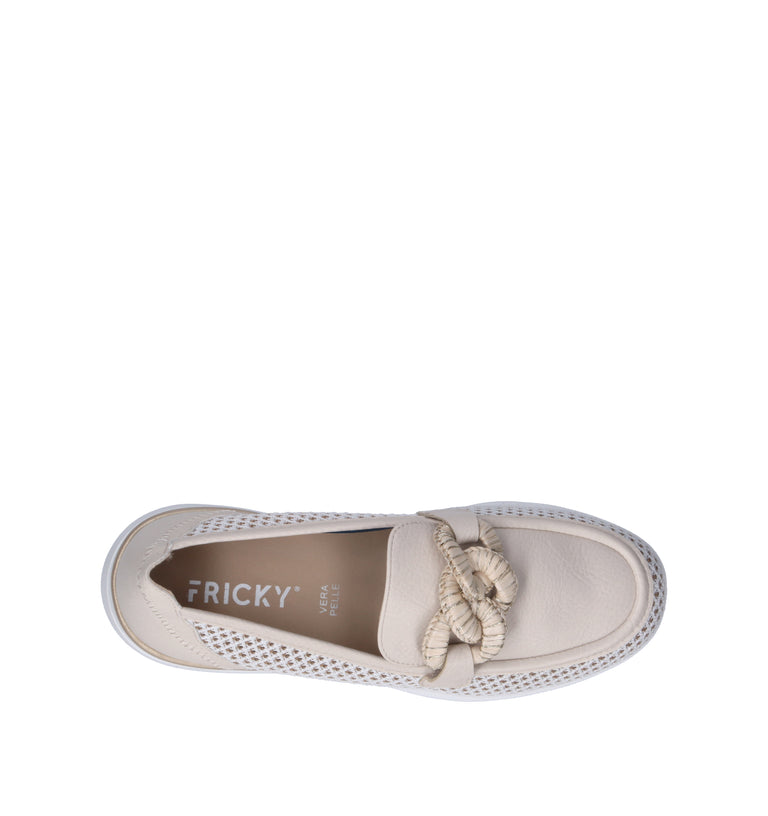 FRICKY Mocassino donna beige