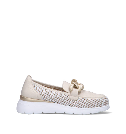 FRICKY Mocassino donna beige