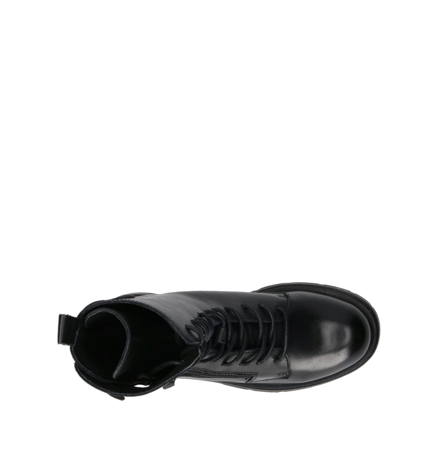 FRICKY Anfibio donna nero in pelle