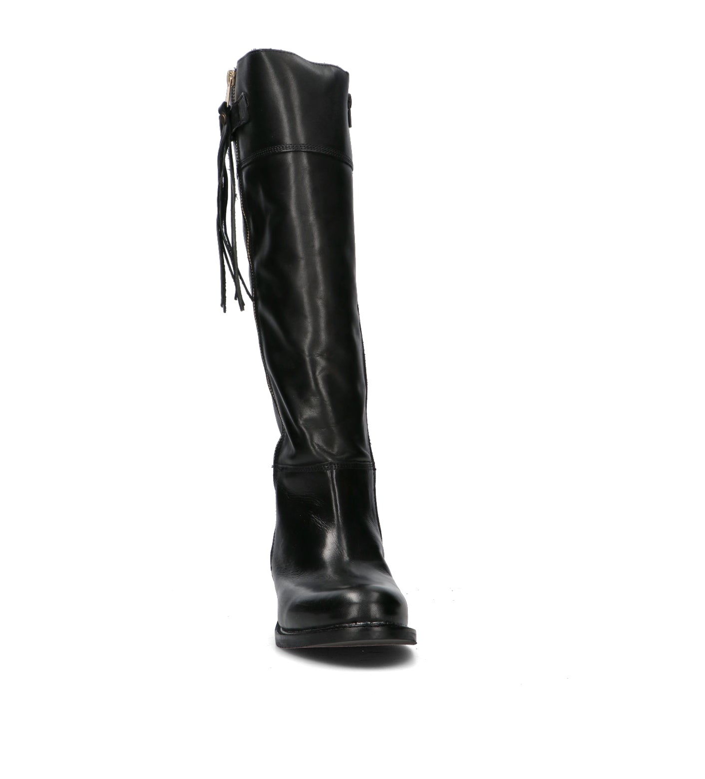 FRICKY Stivale donna nero in pelle