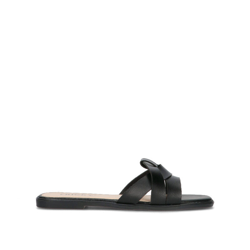 FRICKY Ciabatta donna nera