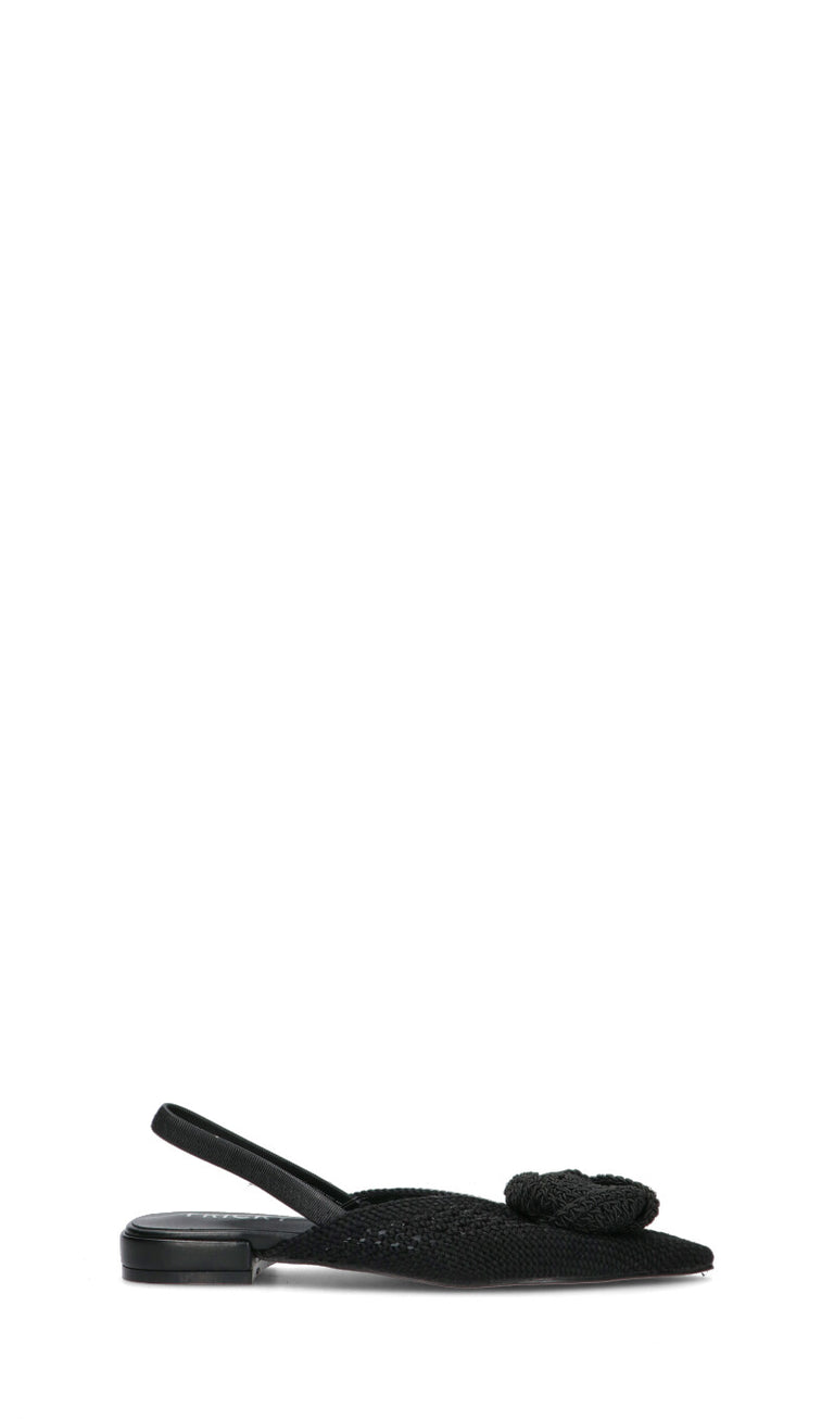 FRICKY Slingback donna nera