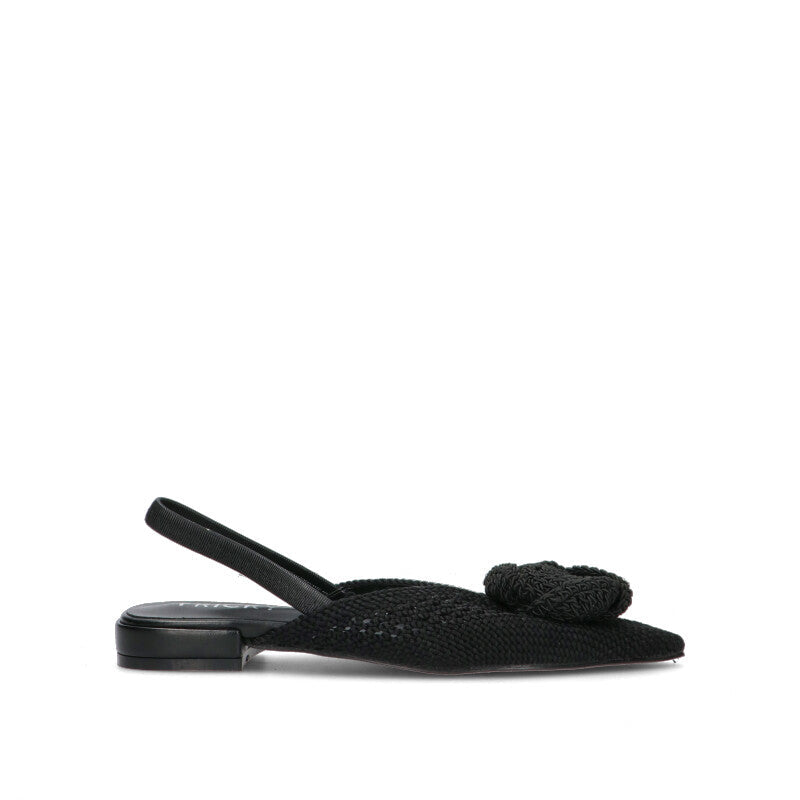 FRICKY Slingback donna nera