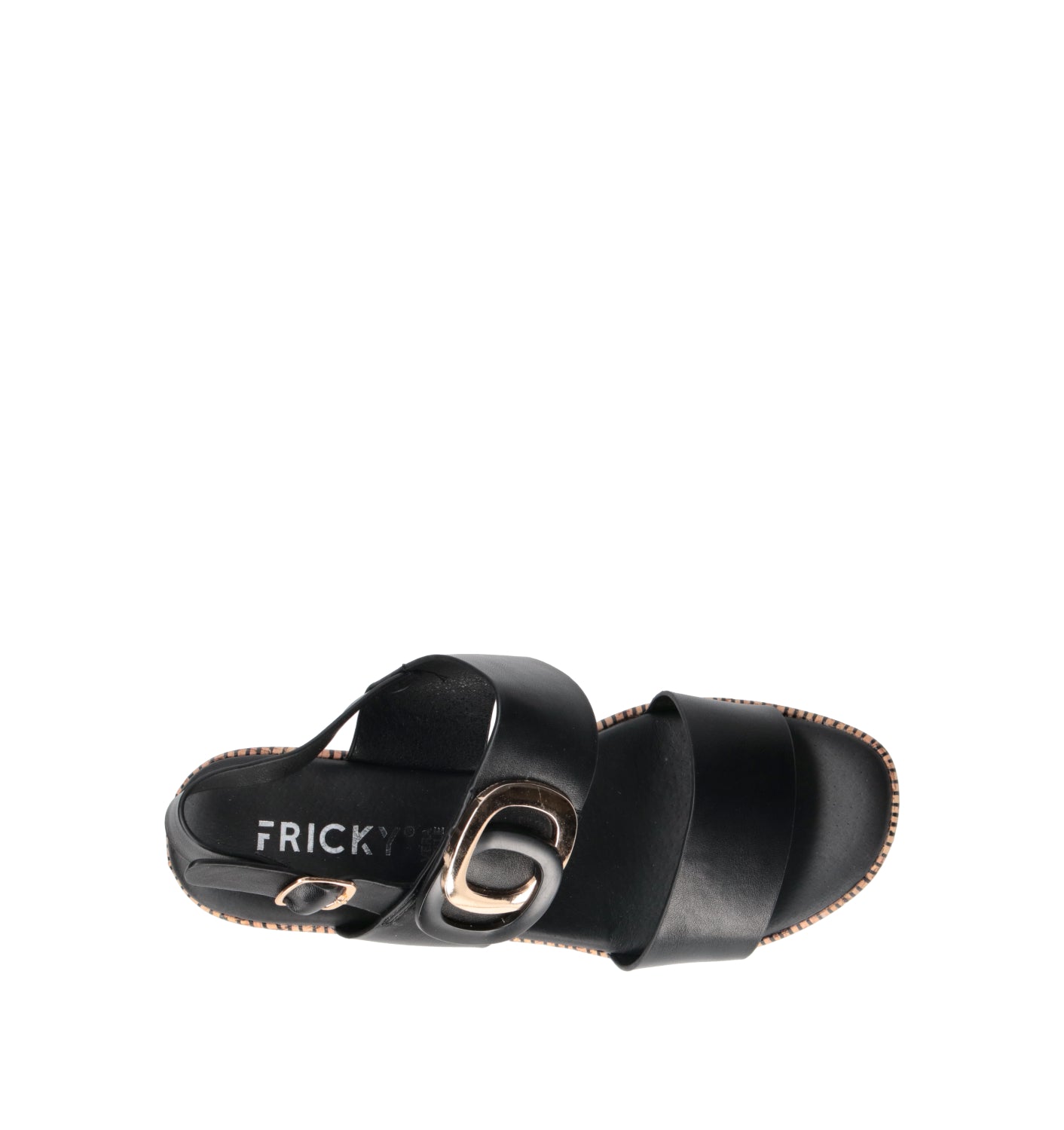 FRICKY Sandalo donna nero