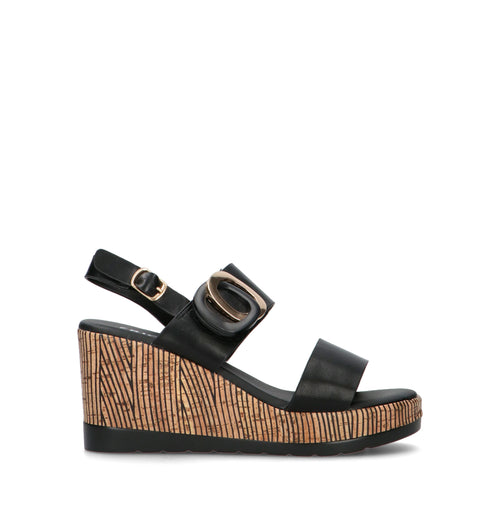 FRICKY Sandalo donna nero