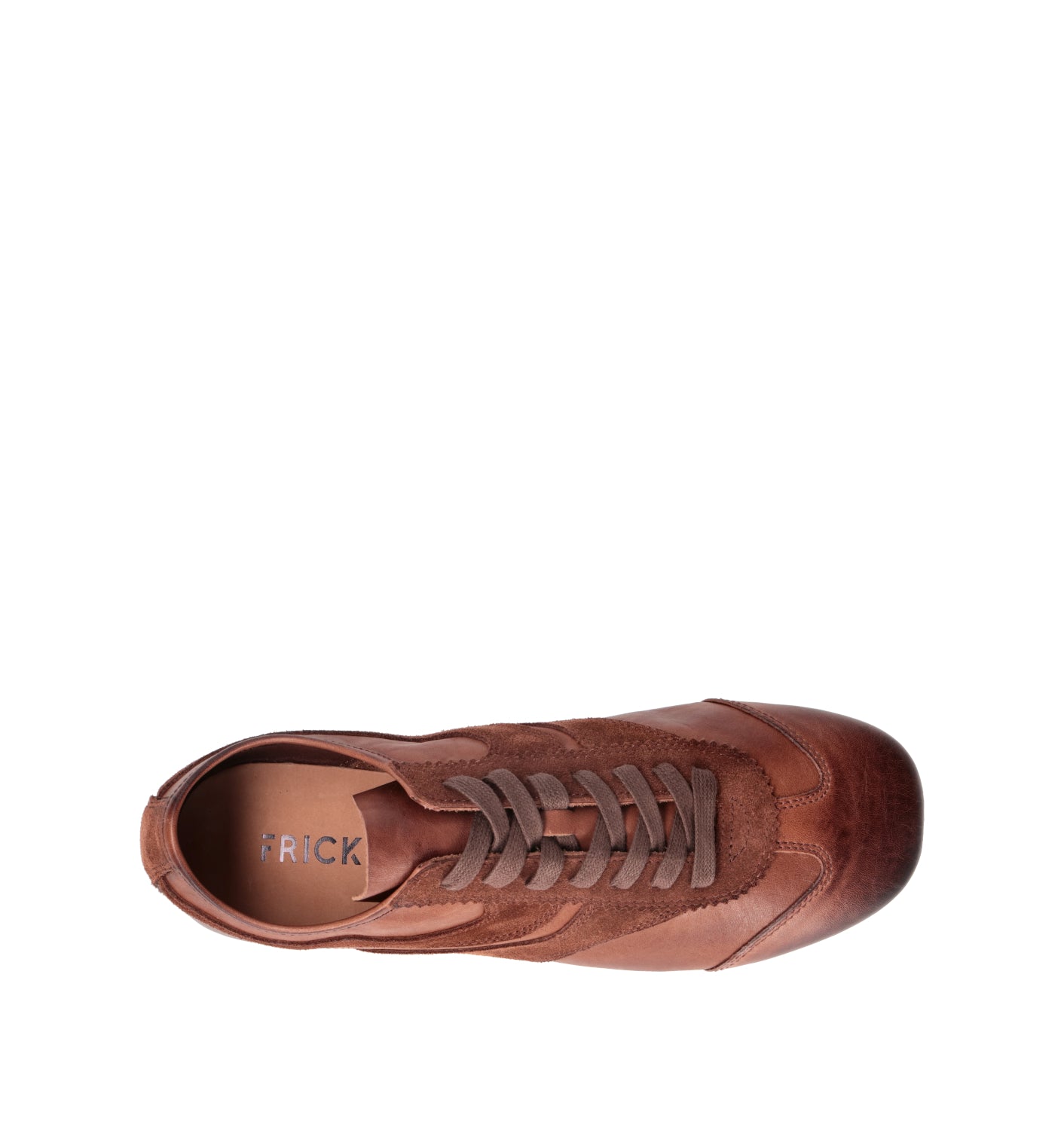 FRICKY Sneaker uomo marrone in pelle