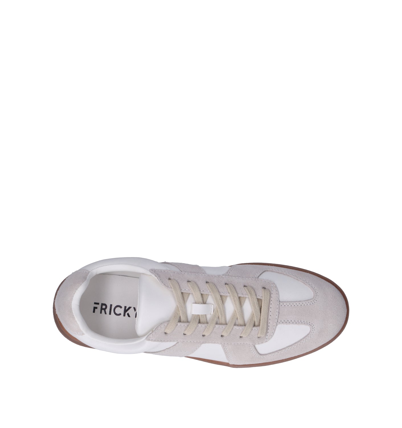 FRICKY Sneaker uomo bianca