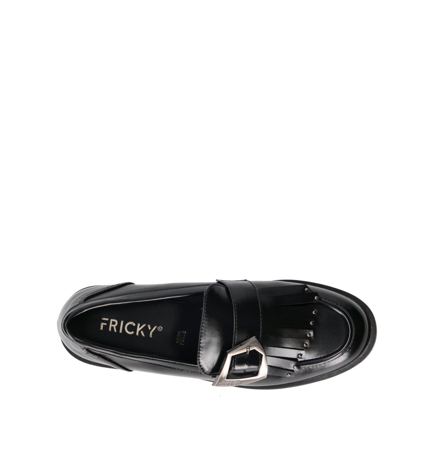 FRICKY Mocassino donna nero
