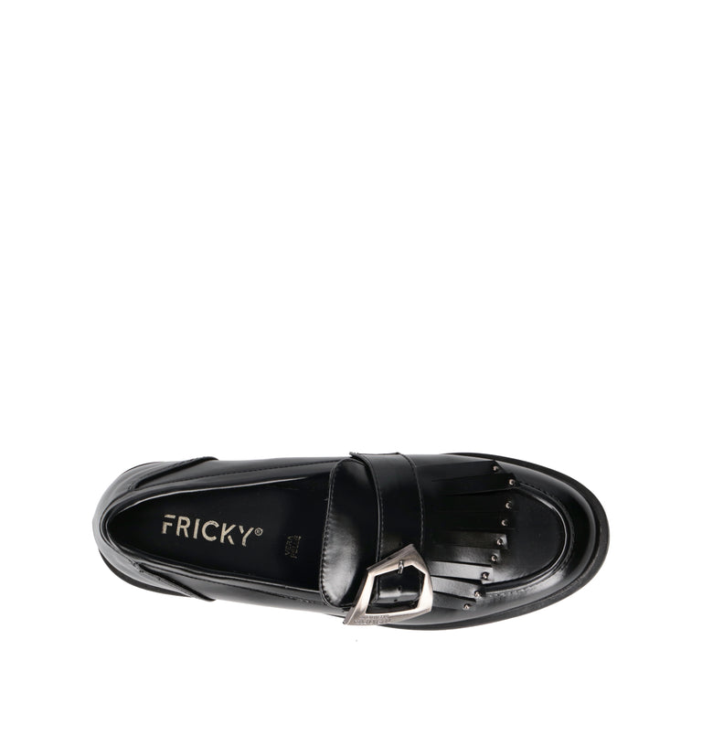 FRICKY Mocassino donna nero