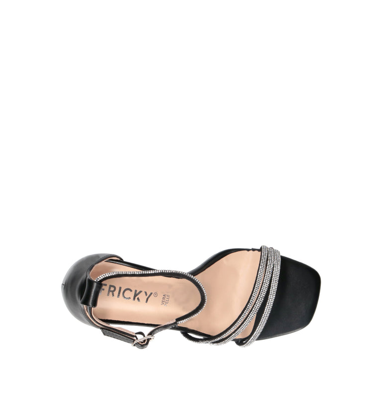 FRICKY Sandalo donna nero