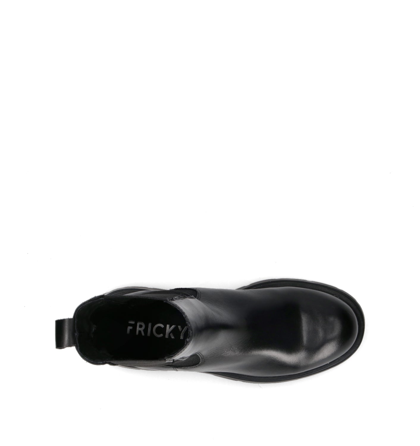 FRICKY Beatles donna nero in pelle