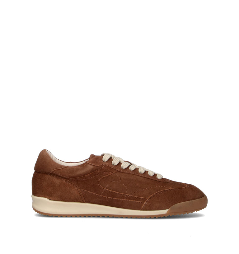 FRAU Sneaker uomo marrone in suede