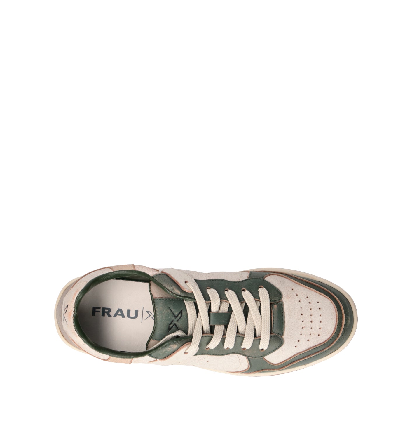 FRAU Sneaker uomo beige in pelle