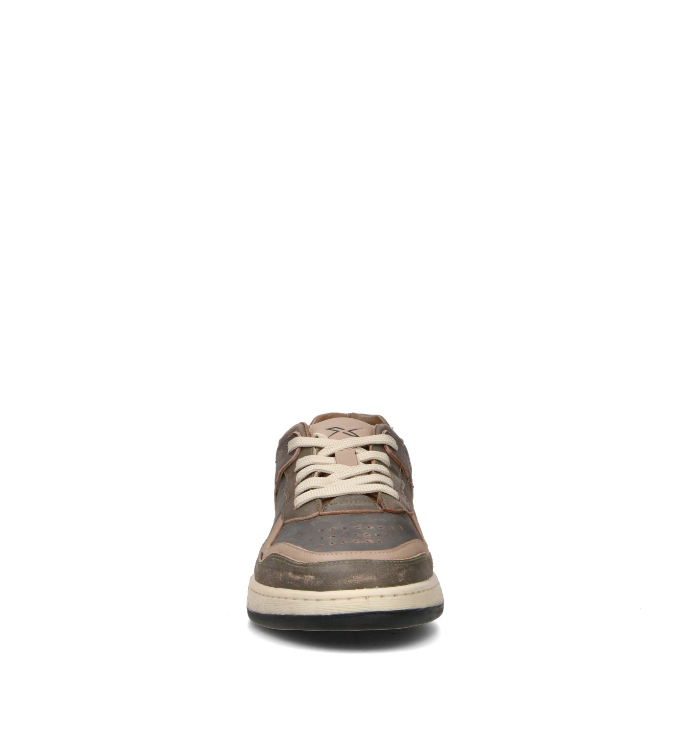 FRAU Sneaker uomo khaki in pelle